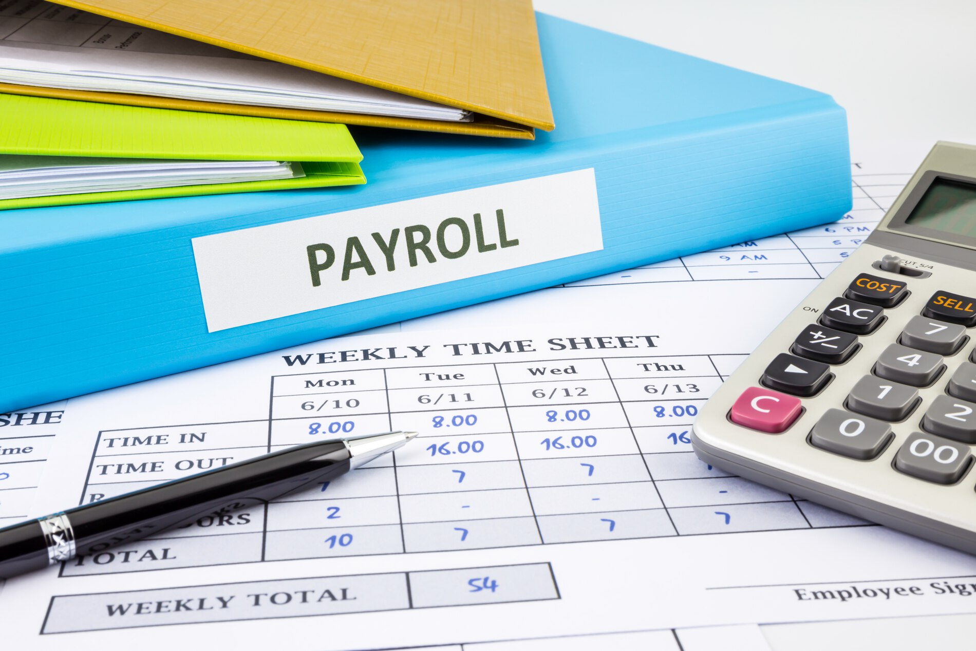  Payroll Binder